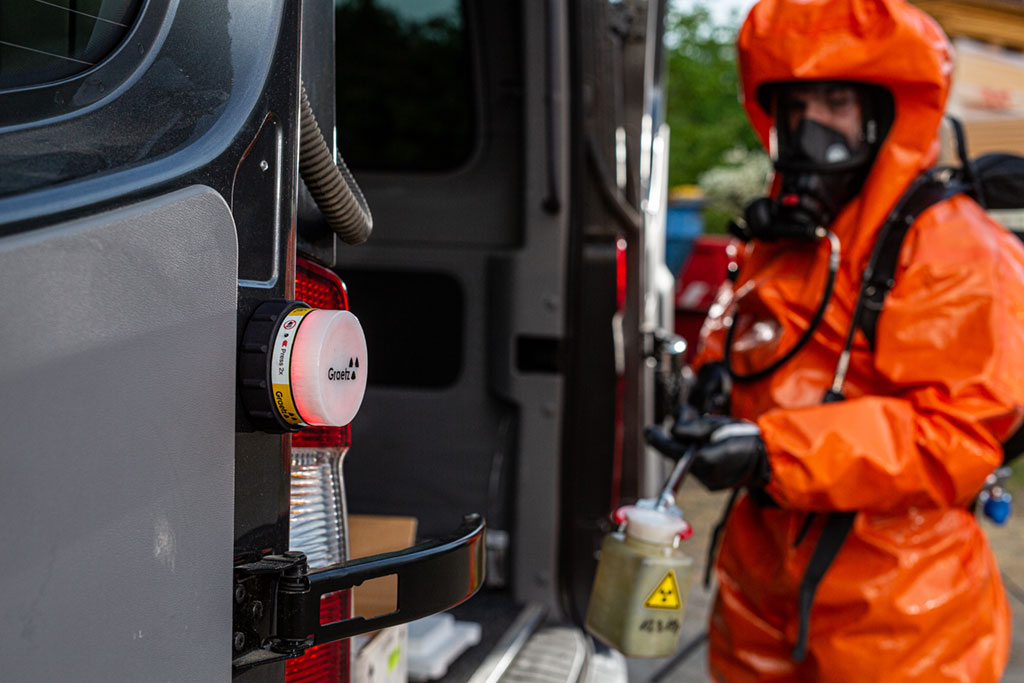 Dosiswaarschuwingsapparaten